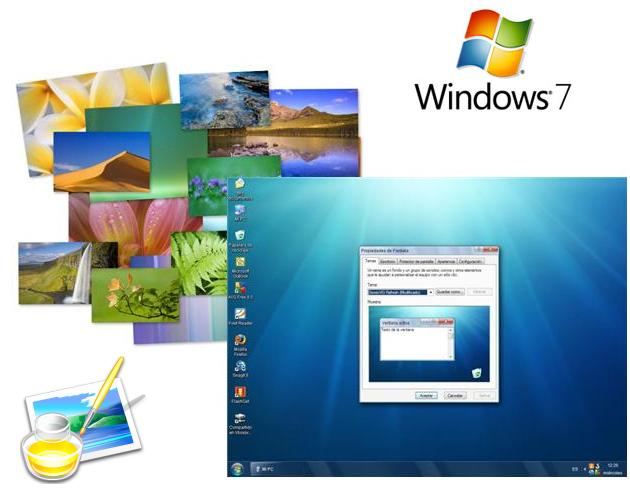 wallpapers de windows. Desarrollo de Windows 7